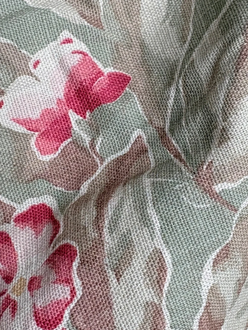 Ralph Lauren Floral Pillow Sham Cotton Cottagecore English Cottage Chintz ONE